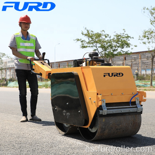 Compactador de rodillo manual de doble tambor 550KG (FYLJ-S600C)